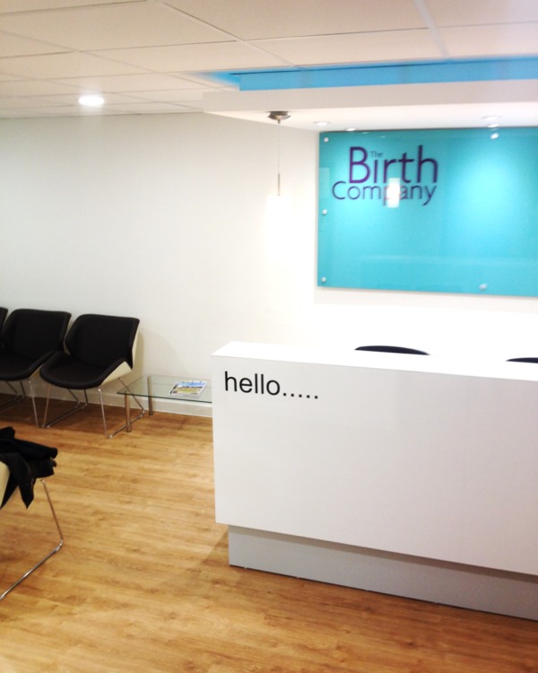 The Birth Company Reception Area