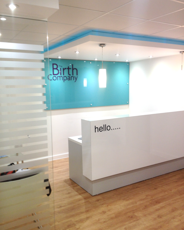 The Birth Company Reception Area